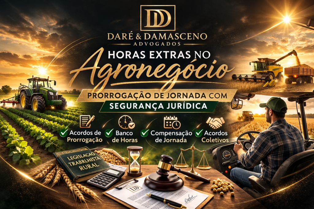 Horas Extras no Agronegócio: prorrogação de jornada, segurança jurídica e gestão trabalhista no campo