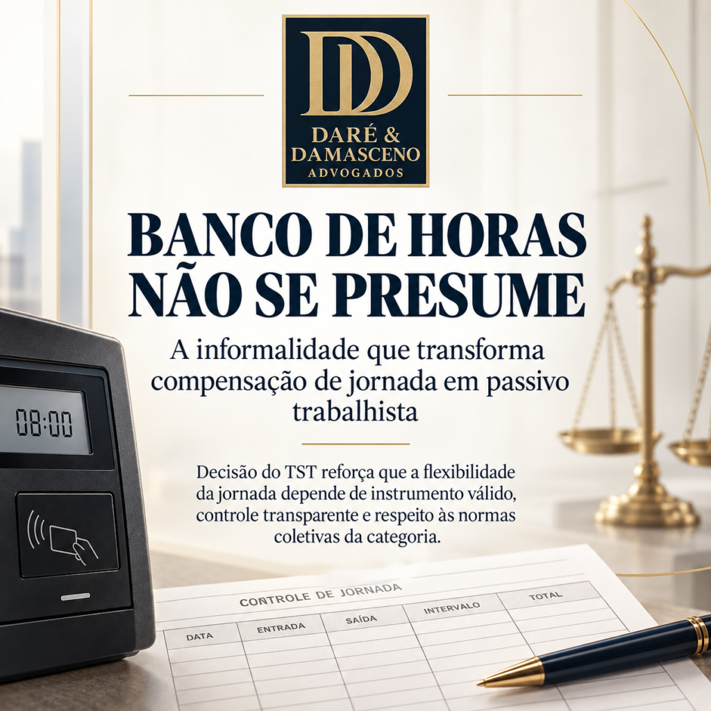 Banco de horas não se presume: a informalidade que transforma compensação de jornada em passivo trabalhista